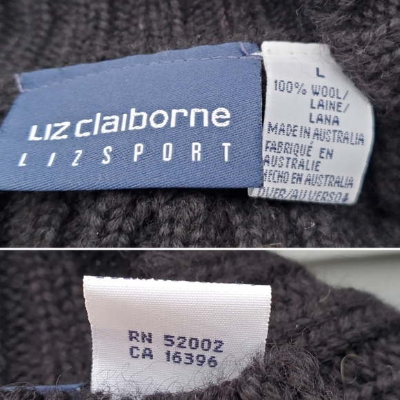 Vintage 90s y2k Christmas Winter Season Reindeer Forest Wool Turtleneck Sweater - Picture 3 of 5